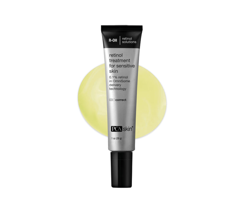 Retinol treatment for sensitive skin