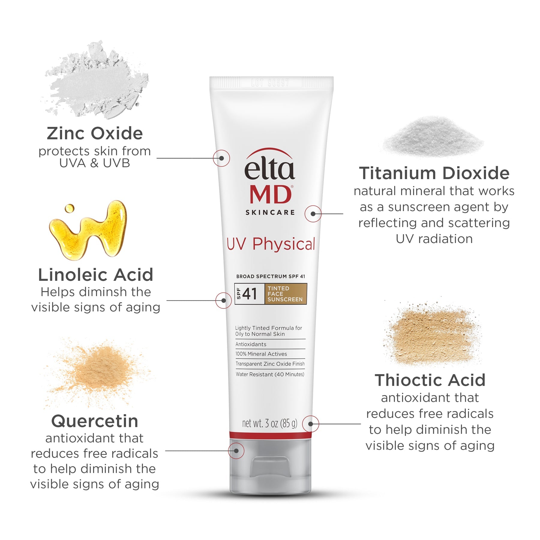 UV Physical Tinted SPF 3 oz